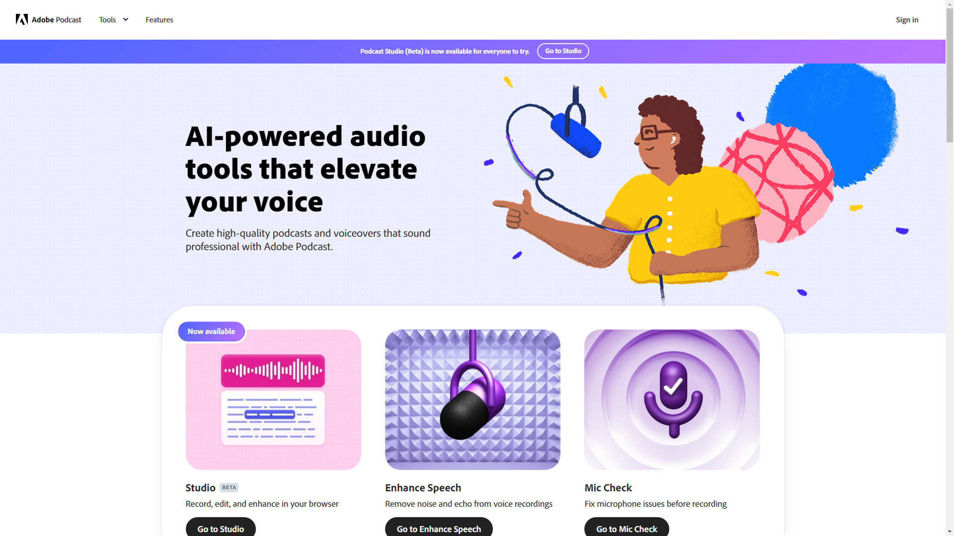 Adobe Podcast